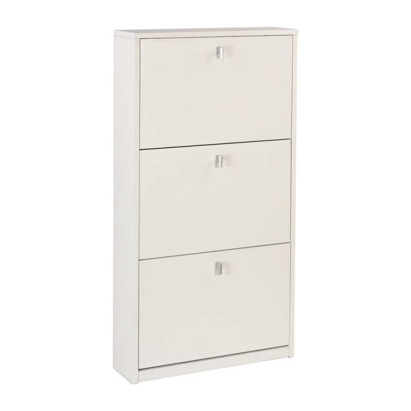 Scarpiera 3 Ante P18 Kit Bianco Fiammato Sarmog Salvaspazio