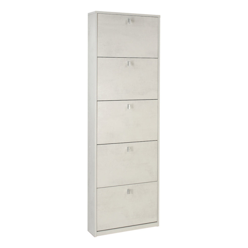 Scarpiera 5 Ante Ossido Bianco Sarmog – Ordine e Design Moderno