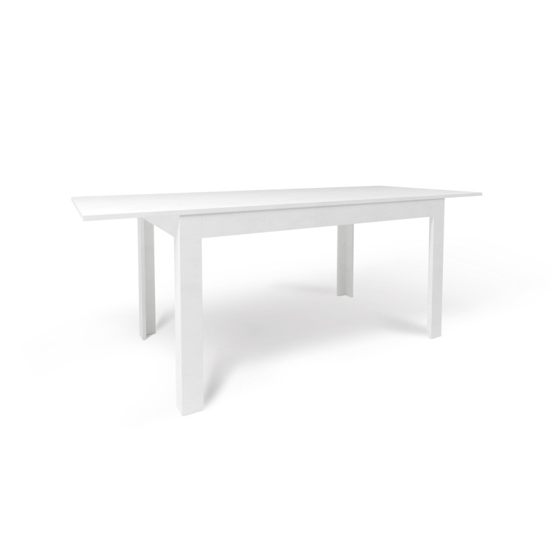 Tavolo allungabile 14060 ossido bianco 80x140x75h Sarmog moderno