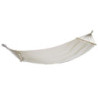 Amaca Tessuto Beige Bacchetta Legno 200x100 | Levante Shop
