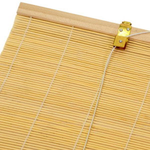Tapparella midollino naturale 90x180cm con asta legno