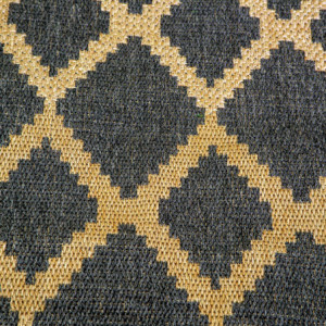 Zoom Tappeto da esterno polipropilene rombi naturale nero rettangolare cm 160x230
