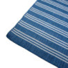 Tappeto da esterno polipropilene righe azzurro 160x230 cm