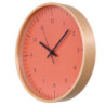 Orologio legno rosa tondo Ø31,5 cm design moderno parete