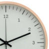 Orologio legno verde acqua tondo Ø31,5x5 cm design moderno