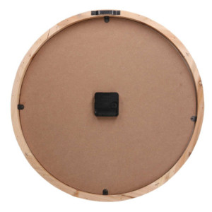 Zoom Orologio legno rosa tondo cm ø45h6