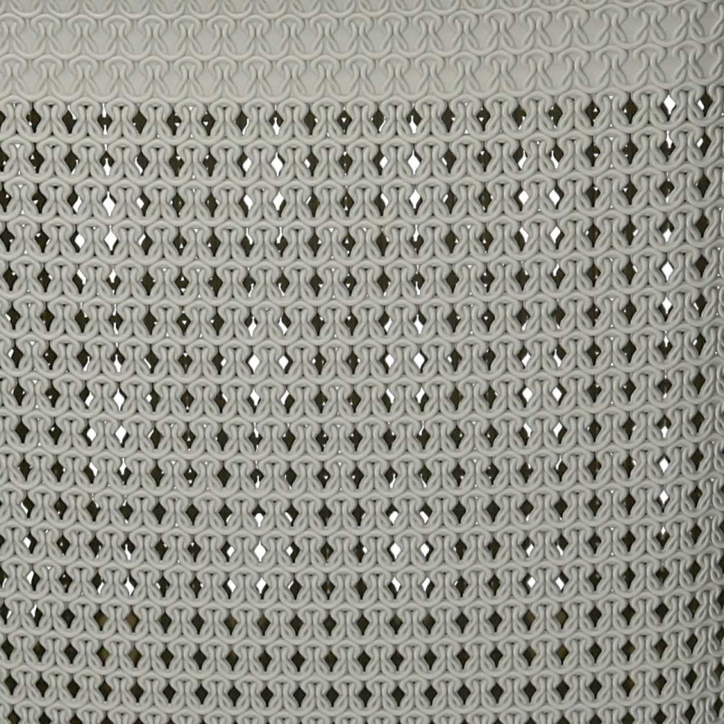 Cestone plastica crema rettangolare 44x35,7x53 cm pratico e capiente