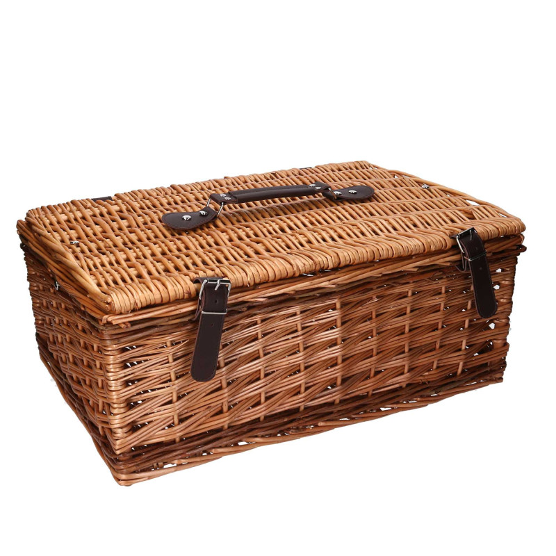 Valigia vimini naturale rettangolare 50×34×h20 cm — levantshop.live