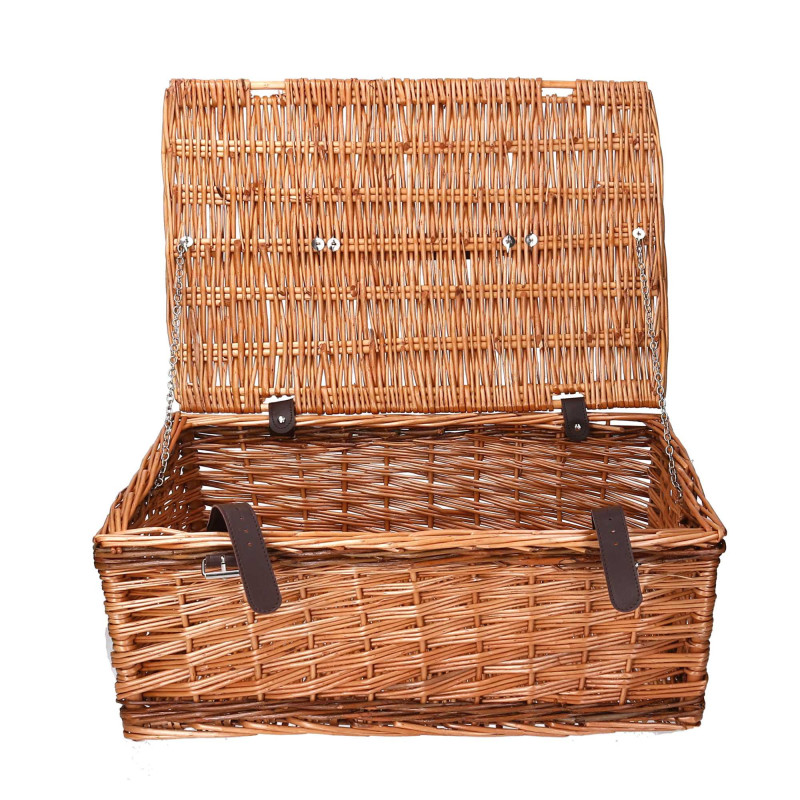Valigia vimini naturale rettangolare 50×34×h20 cm — levantshop.live