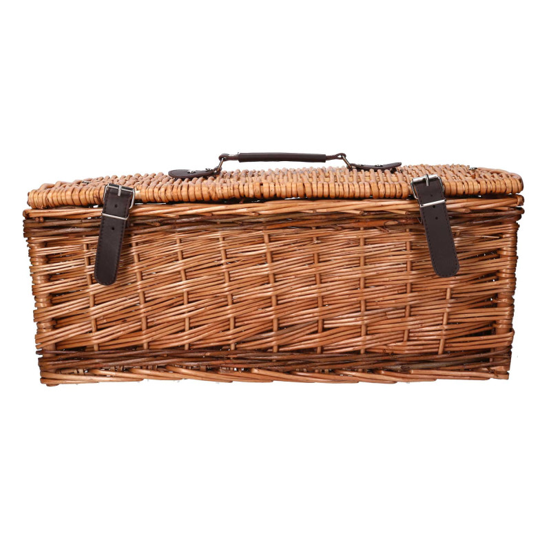 Valigia vimini naturale rettangolare 50×34×h20 cm — levantshop.live