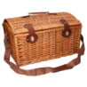 Valigia vimini naturale picnic bombè con tracolla 46×36×h26 cm — levantshop.live