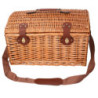 Valigia vimini naturale picnic bombè con tracolla 46×36×h26 cm — levantshop.live