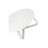 Salotto Monaco Alluminio Bianco Cuscini Alti Beige Moia