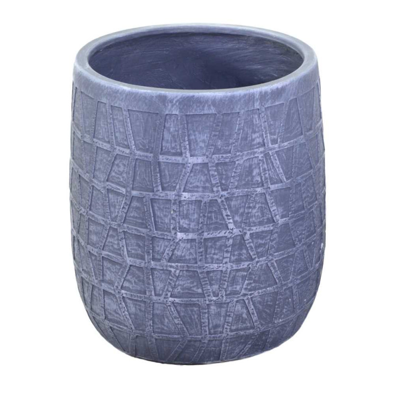 Resina Grigio Cm Ø33H39 | Fioriere e Vasi | Levante Shop