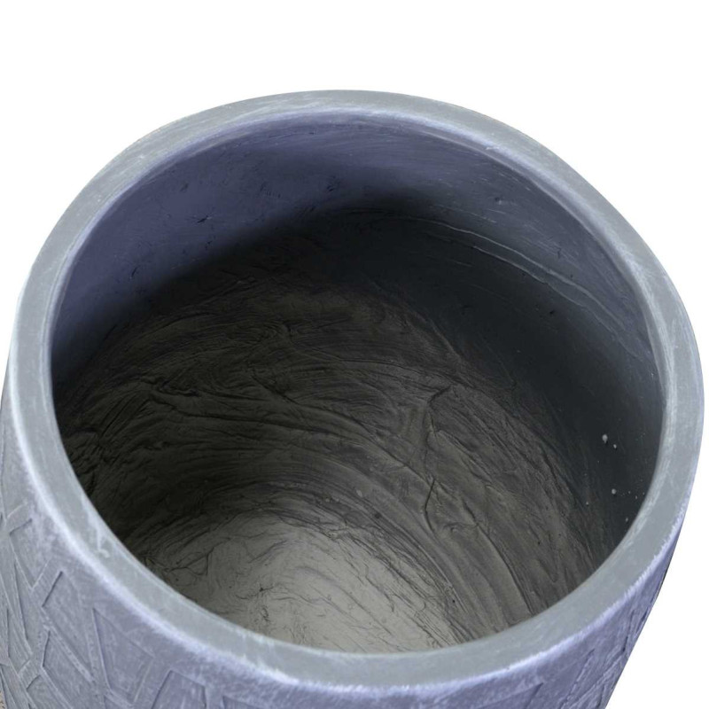 Resina Grigio Cm Ø33H39 | Fioriere e Vasi | Levante Shop