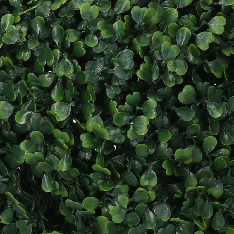 Bosso verde tondo Ø28xH28 cm decorativo e realistico