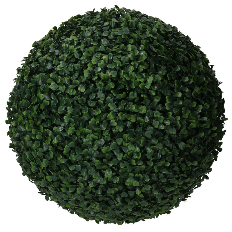 Bosso verde tondo Ø38xH38 cm decorativo e realistico