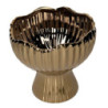 Ceramica Oro Cm Ø22H21 | Fioriere e Vasi | Levante Shop