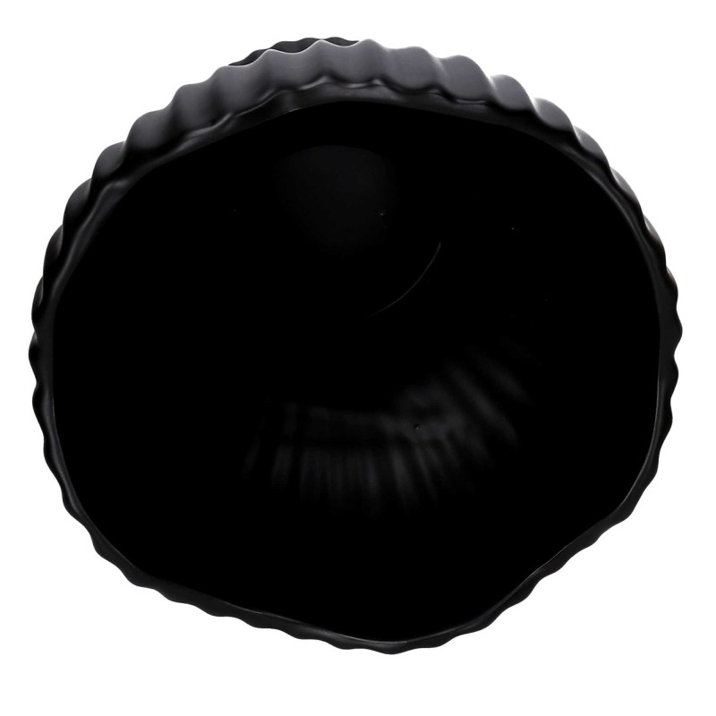 Ceramica Nero Cm Ø22H21 | Fioriere e Vasi | Levante Shop