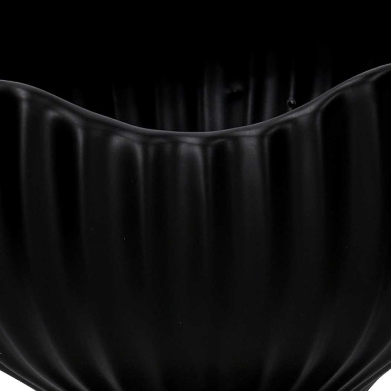 Ceramica Nero Cm Ø22H21 | Fioriere e Vasi | Levante Shop