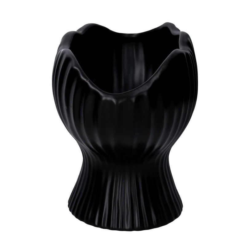 Ceramica Nero Cm 27X15H20 | Fioriere e Vasi | Levante Shop