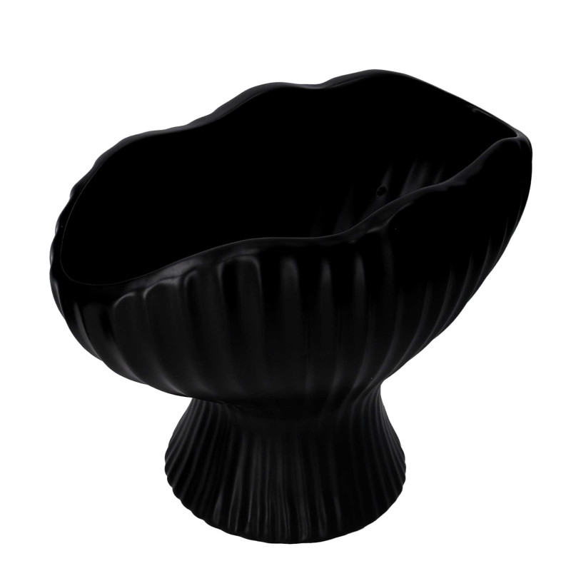 Ceramica Nero Cm 27X15H20 | Fioriere e Vasi | Levante Shop