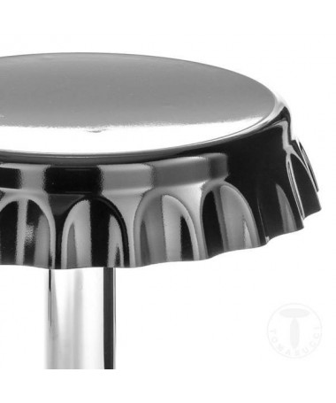 Zoom Sgabelli bar a forma di tappo - set da 2 nero