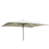 Ombrellone palo centrale Fibrasol Silver 400x300 cm Made in Italy