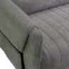 Divano tessuto 3 posti grigio 195x77xH85 cm moderno e comodo