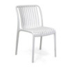 Sedia polipropilene Wren bianco 40x58x80 cm moderna e resistente