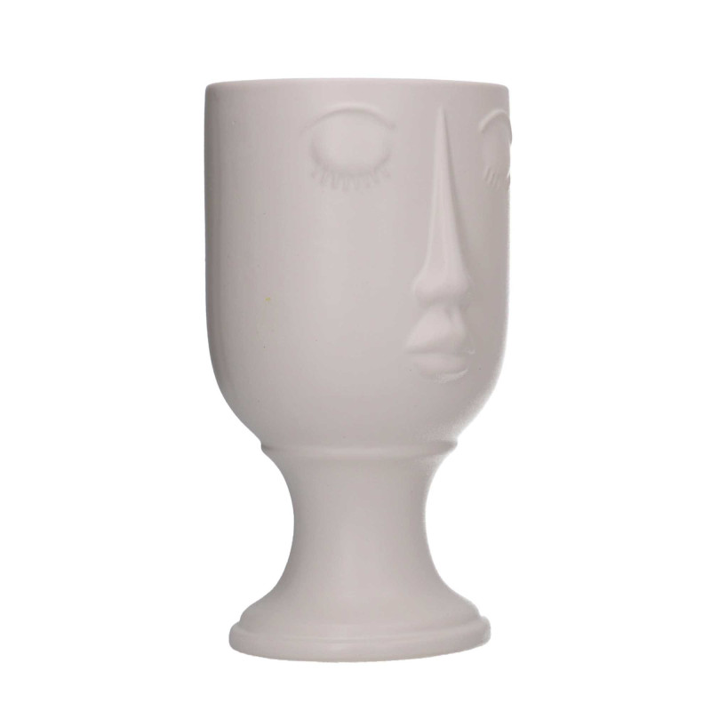 Ceramica Viso Bianco Cm 12X11,2H21 | Fioriere e Vasi | Levan