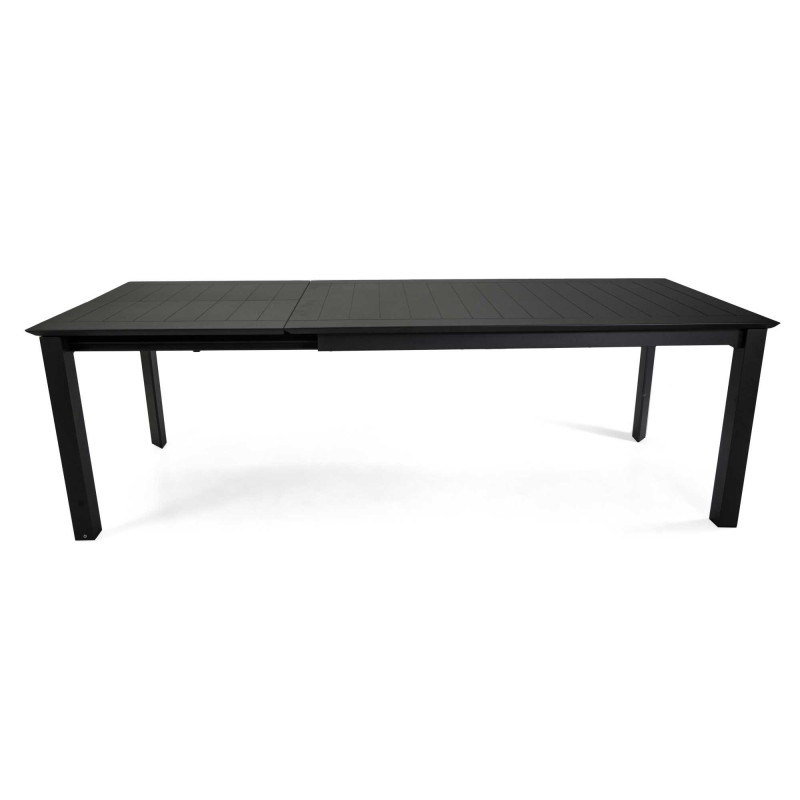 Tavolo alluminio El Paso allungabile antracite 160-240x90 cm giardino