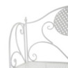 Scaffale metallo Leila 4 ripiani bianco 58x28x160 cm robusto