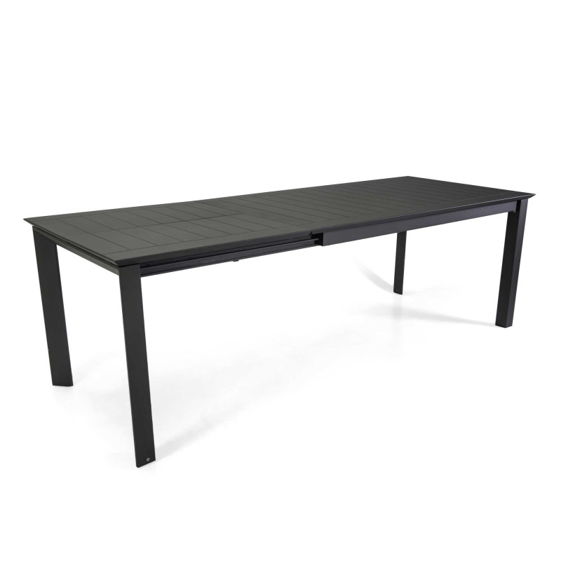 Tavolo alluminio El Paso allungabile antracite 220-330x110