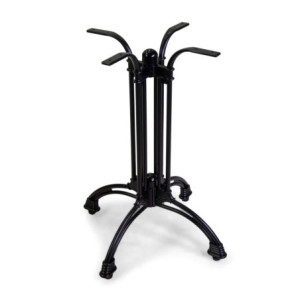 Zoom Base tavolo alluminio nero cm 45x45h72