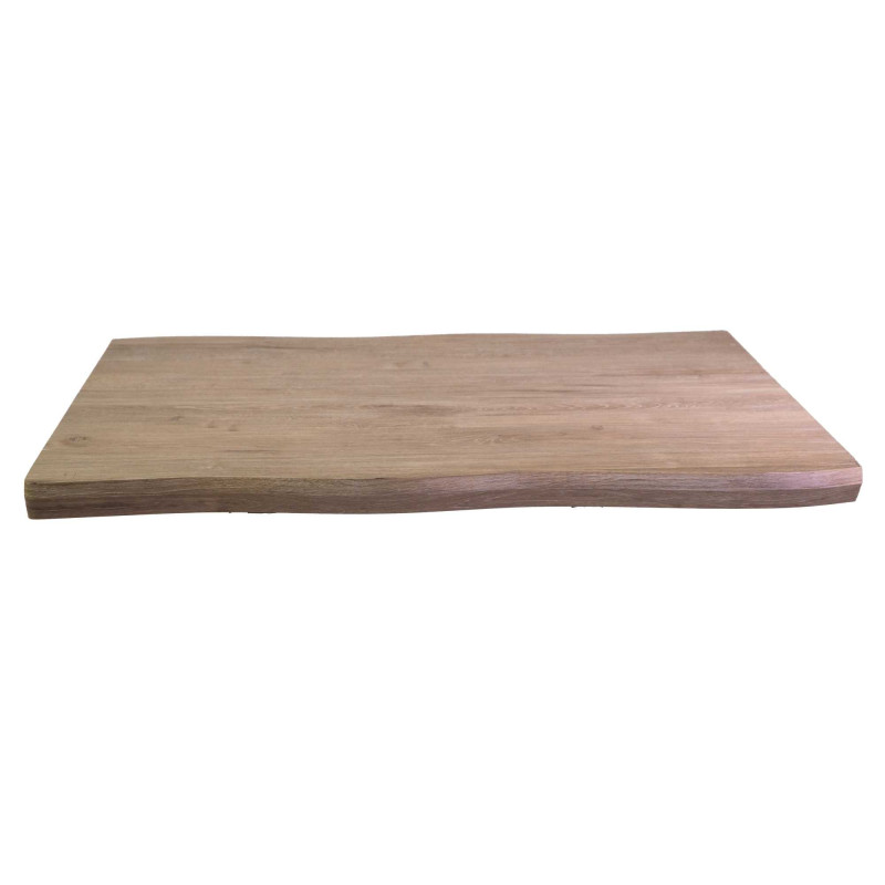 Top tavolo legno Canberra naturale quadro 70x70x4 resistente