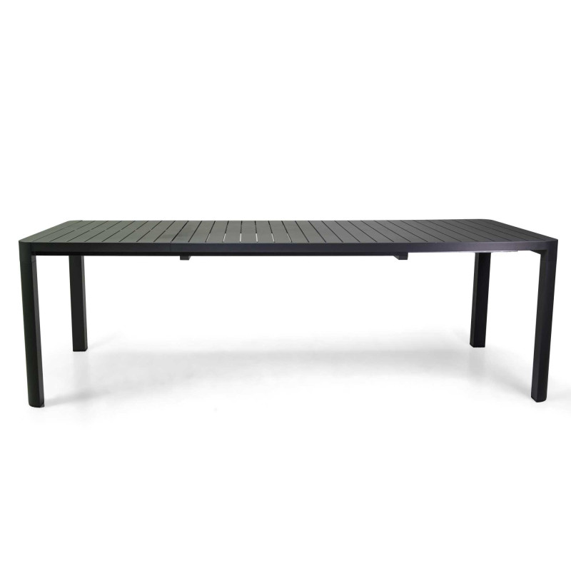 Tavolo alluminio Sullivan allungabile antracite 150-210x90 cm giardino