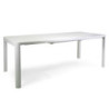 Tavolo alluminio Sullivan allungabile bianco 180-240x100 cm giardino