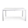 Tavolo alluminio Sullivan allungabile bianco 180-240x100 cm giardino