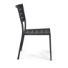Sedia alluminio Delta antracite 45x59,5x85 cm giardino resistente