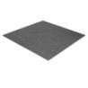 Top tavolo pietra sinterizzata grigio quadro 70x70 cm resistente