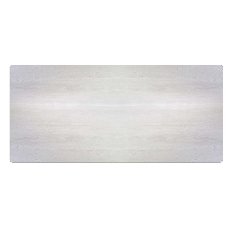Tavolo alluminio Coronado top pietra bianco 200x100 cm giardino
