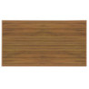 Tavolo alluminio Oakland effetto legno naturale 260x100 cm giardino