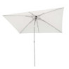 Ombrellone alluminio Arkansas 2x3 m palo centrale bianco