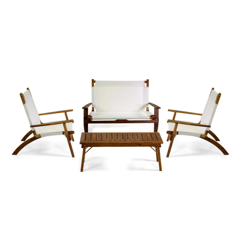 Salotto Diane 2P Olefin Crema | Levante Shop