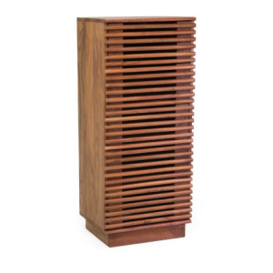 Mobile legno Kerala naturale 45x35xH105 cm credenza alta