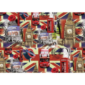 Zoom Scatola cartone 1-5 london cm ø40,5x17,8