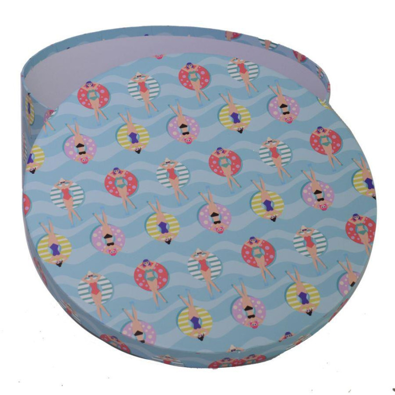 Scatola cartone 1/5 piscina tondo CMO40,5H17,8x33 cm resistente