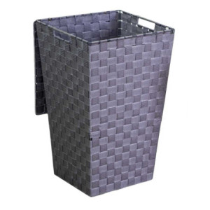 Zoom Cestone poliestere grigio quadro cm 33x33h53