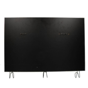 Zoom Lavagna con appendino legno 3 posti e gessetto cm 60x40/47x8